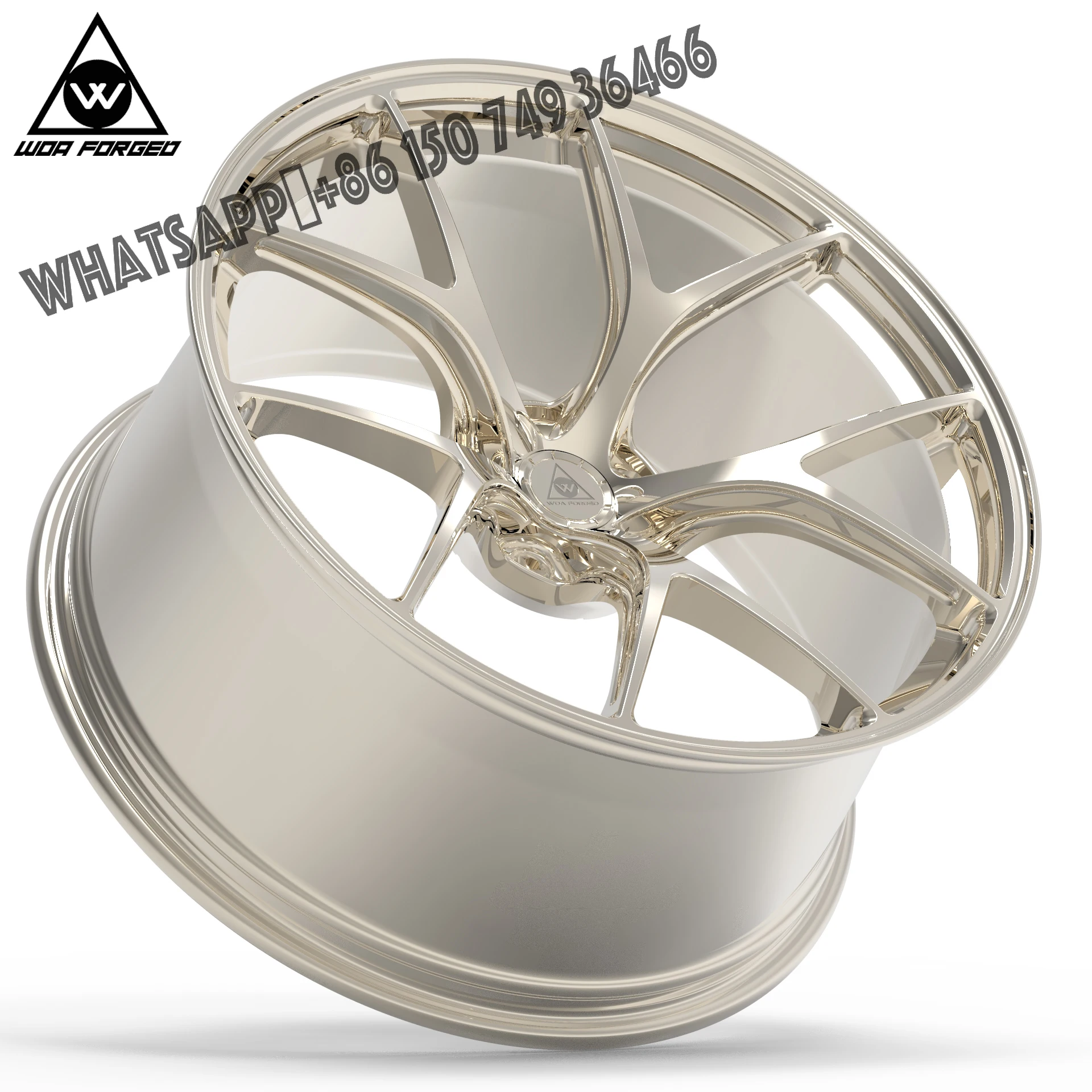 

Forged Wheels Lightweight Rid Fir Rims Customized Polished Frozen Gold 17 18 19 20 21 22 Inch for Toyota Civic BMW 3 Series E90