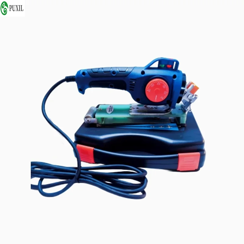 

220V portable woodworking edge banding machine with adjustable temperature woodworking PVC manual edge banding machine self-adhe