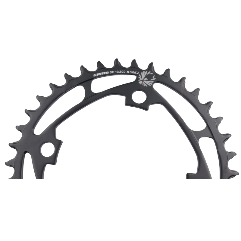 Sram Bicycle Crank 104bcd Cycling Round 38T Chainring For Mountain Bike Riding Parts Chainwheel Circle Crankset Plate