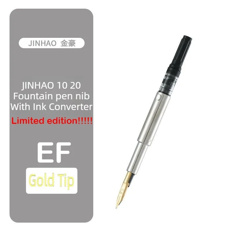 

JINHAO 10 20 Fountain Pen Nib With Ink Converters 5.5mm Caliber Ink Refill Cartridges School Office Supplies Stationery