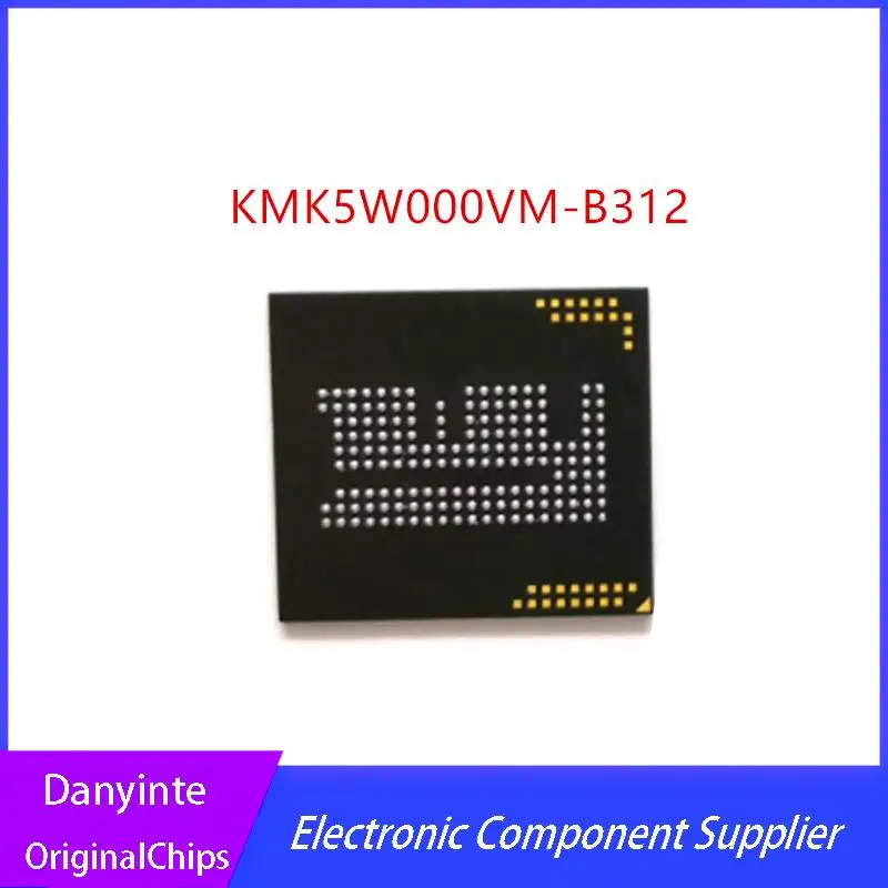 NEW Original 1PCS/LOT KMK5W000VM-B312 KMK5W000VM BGA162Ball EMCP 4+8 4GB BGA-162