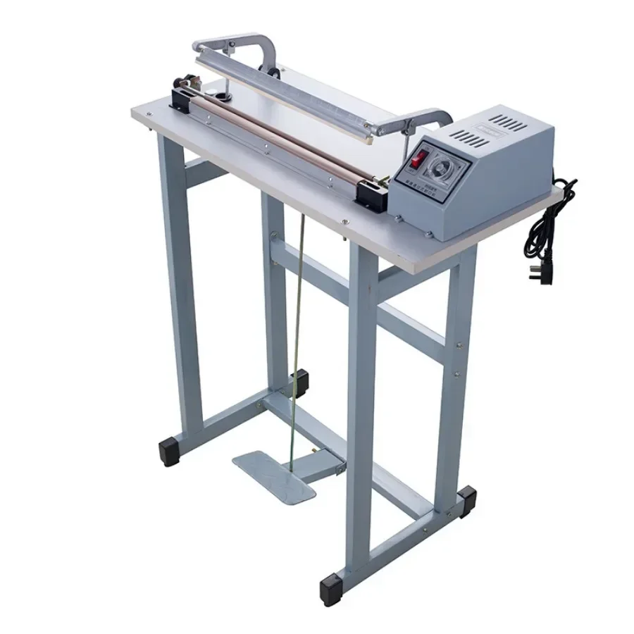 Automatic Sealer Foot Pedal Plastic Bags Sealing Machine 1000W Hot Melt Sealing and Packaging Machine