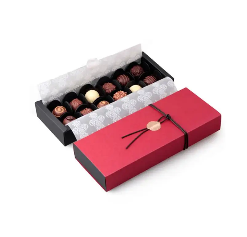 

100pcs/lot Korean Style Baking Package 4/6/12 Cavities Chocolate Packing Box Chocolate Gift Box ni26