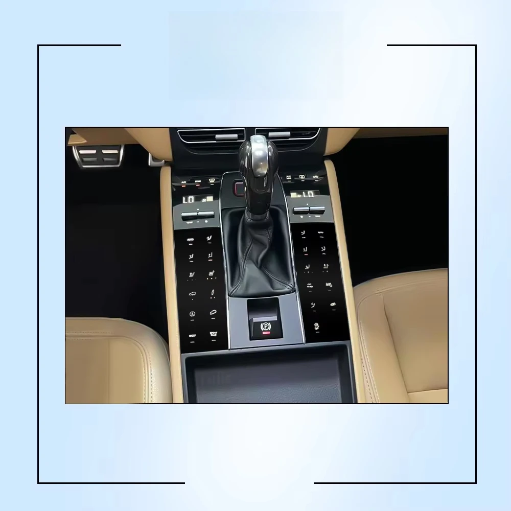 2010-2017 Center Saddle Auto Accessories Body Kit Control Panel Digital Full Touch LCD Console Board