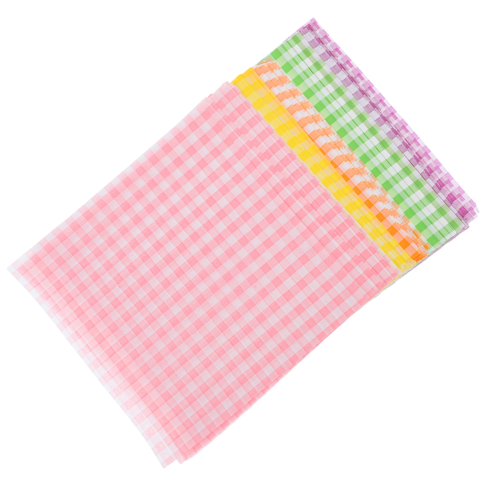 

100pcs Baking Decorative Oil Paper Grease Proof Food Grade Nonstick Cake Liners Vibrant Colors Water Resistant Kitchen Tools