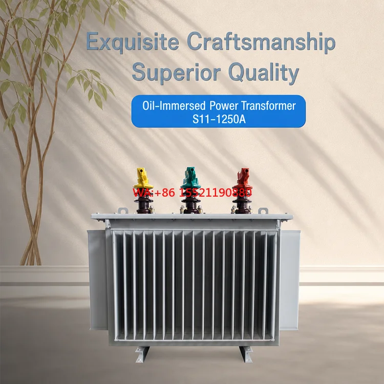 Power Aluminum Winding Power Transformer S13 S11 Oil Immersed Distribution Transformer 250kVA 400kVA Three Phase High
