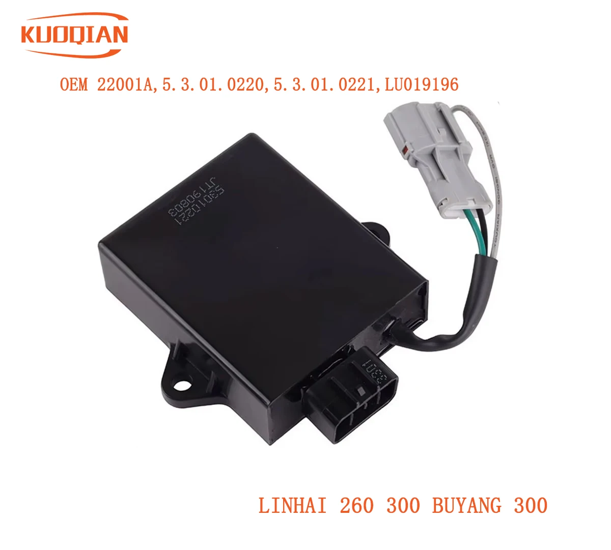 

Buyang feishen FA D300 G300 H300 ATV Quad CDI BOX TCI 22001A,5.3.01.0220,5.3.01.0221,LU019196