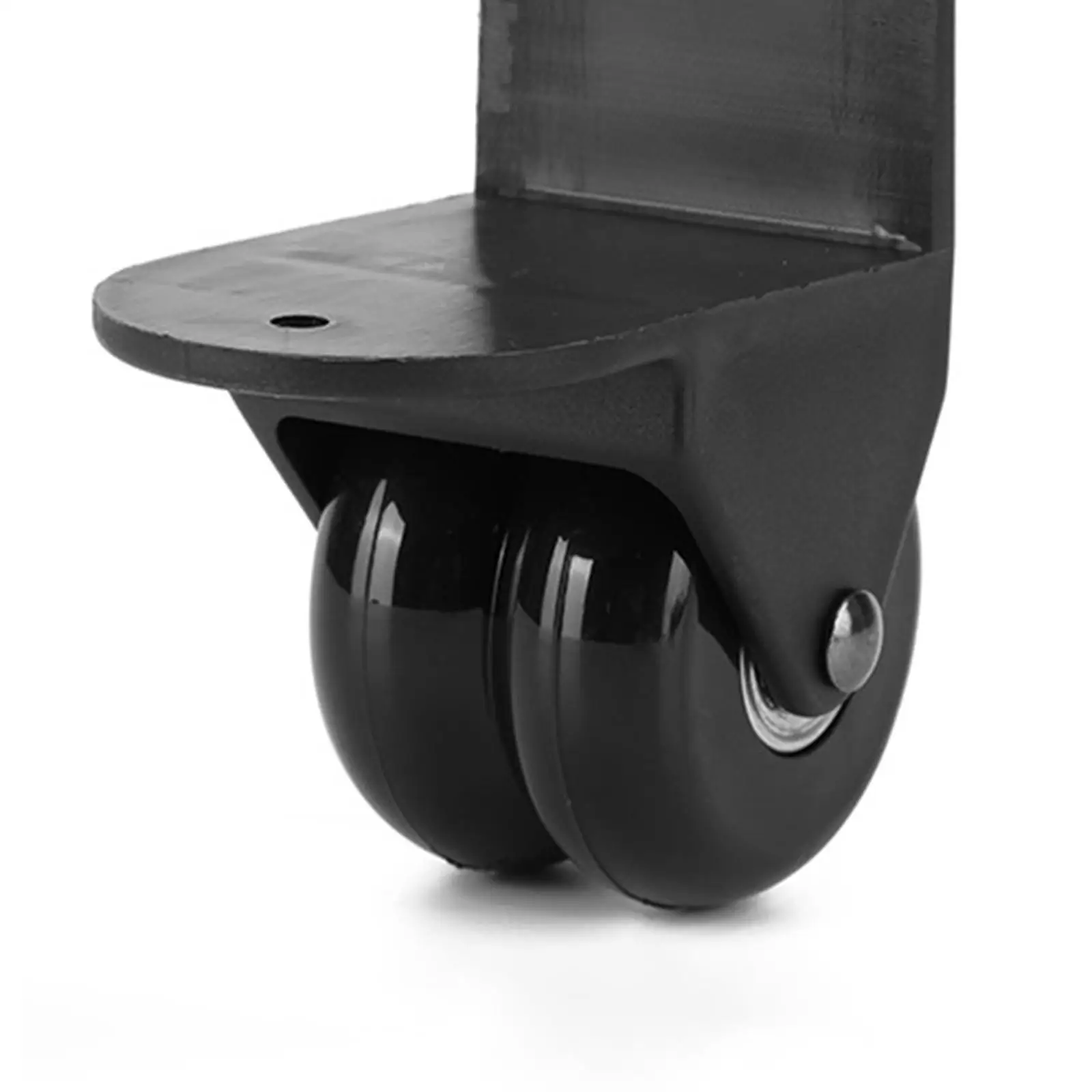 2 قطعة عالمية متينة صف مزدوج أسطواني تحمل لتقوم بها بنفسك حقيبة اتجاهية عجلات استبدال الملحقات للسفر في الهواء الطلق