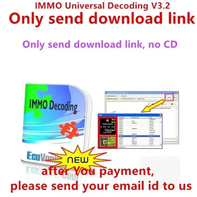 الأكثر مبيعًا EcuVonix 3.2 IMMO Universal Decoding V3.2 إزالة IMMO مع Keygen Unlimited Crack #6