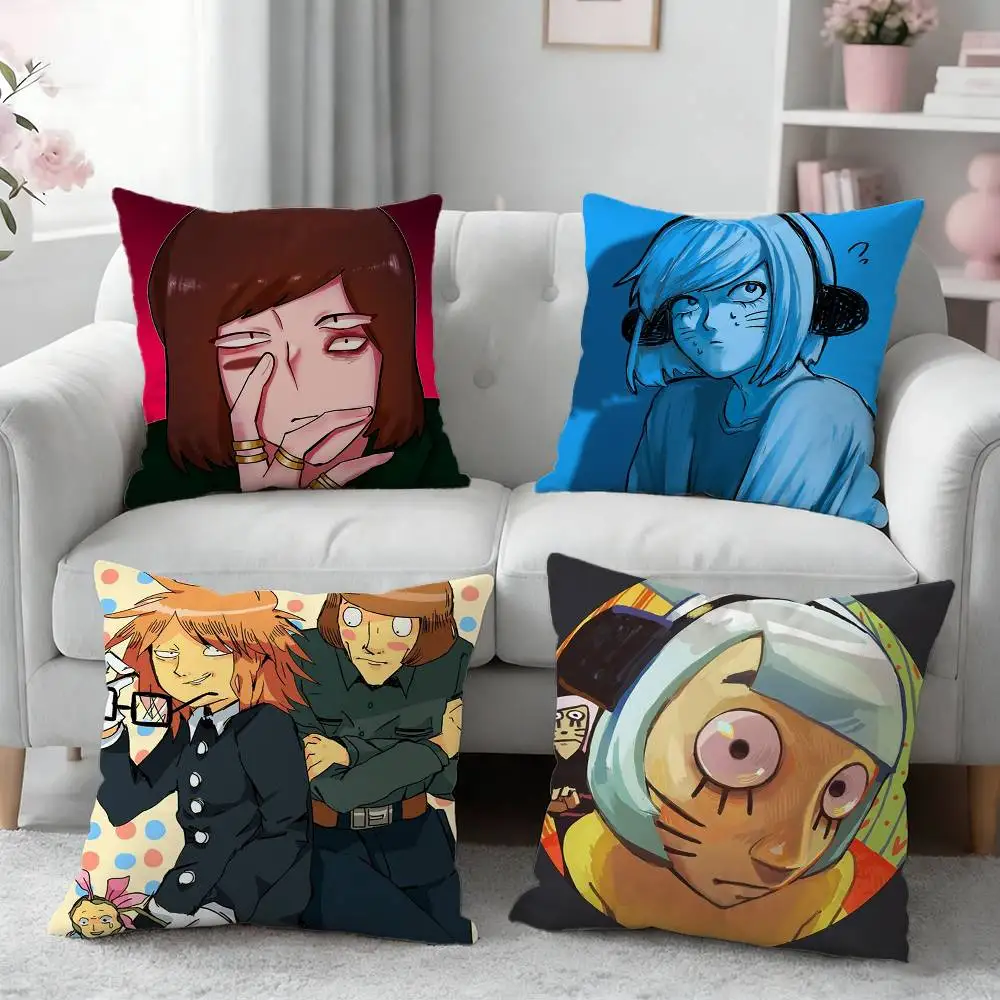 

R-Rnfren Randal Luther Nyon Pillow Case for Sofa Living Room Home office Decor Protective Cover