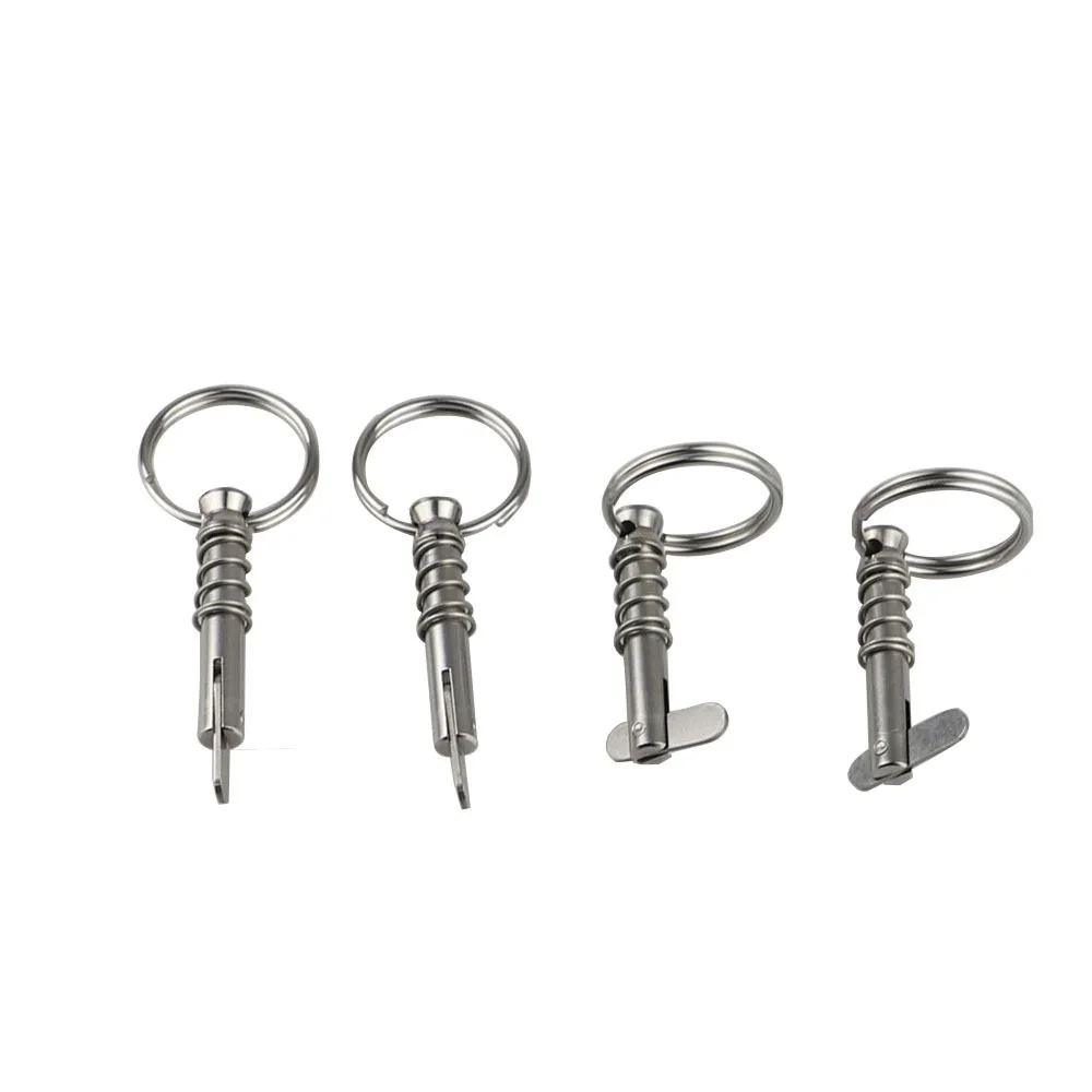 Quick Pin Automatic Locking Pin Yacht Accessories Safety Pin Tongue Lock 316 Stainless Steel Marine Hardware Boat Accessories