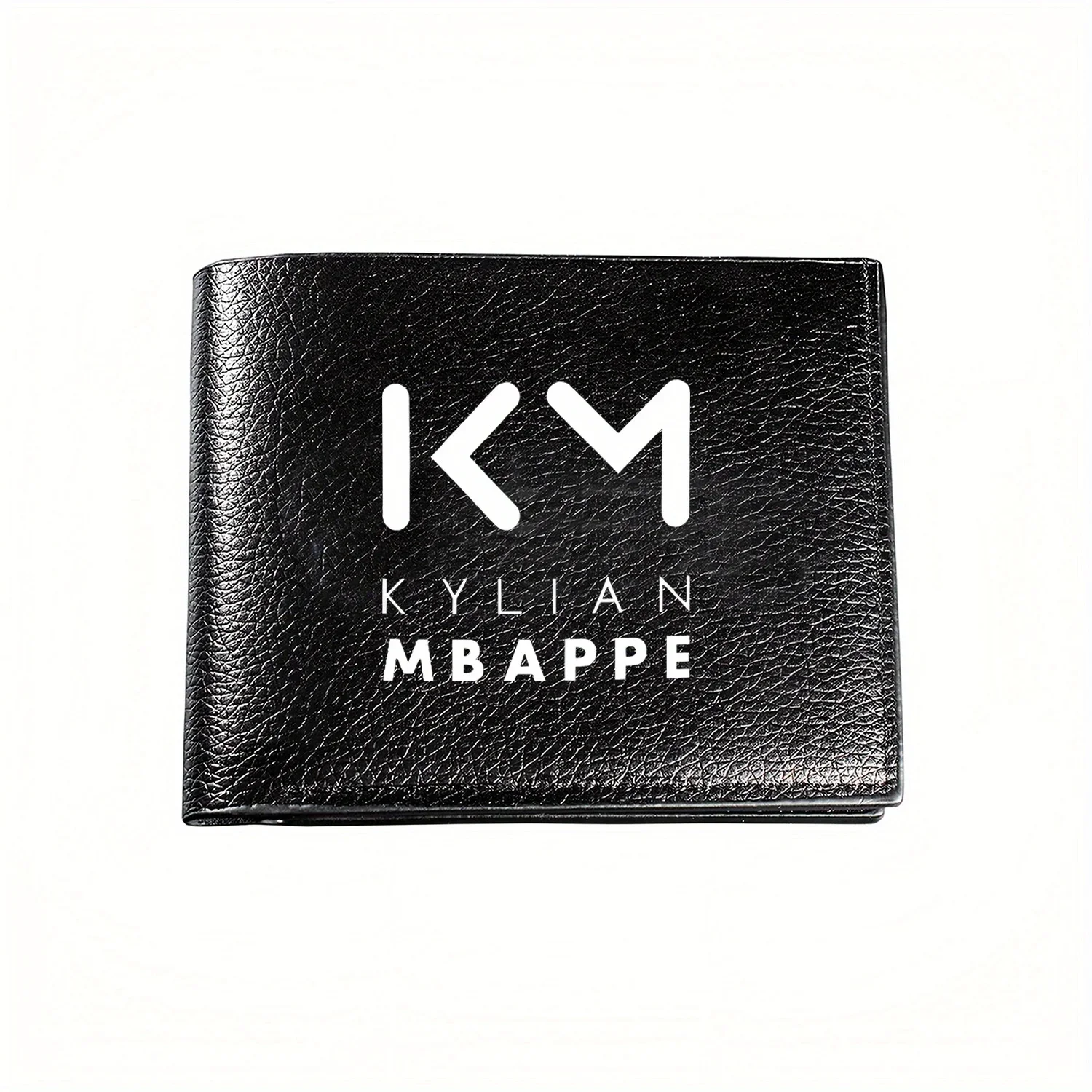 KM Kylian Mbappe Стильный мужской кошелек с логотипом, деловой повседневный элегантный простой практичный качественный кошелек, стильный принт с графическим принтом