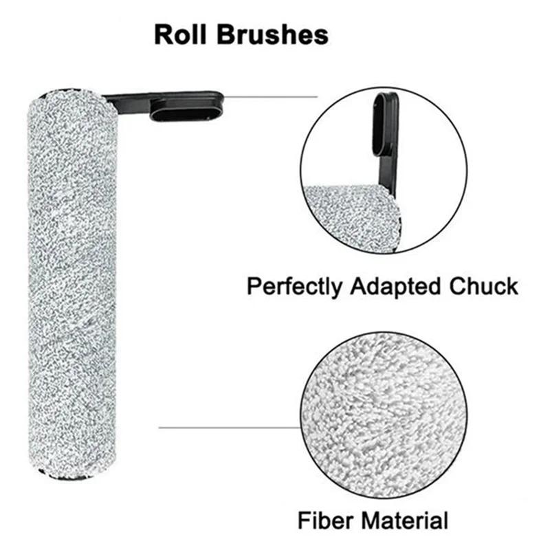 

ABGH-10PCS Filter Screen And Roller Brush Kit For Dreame H20 H30 Handheld Vacuum Cleaner Replacement Parts