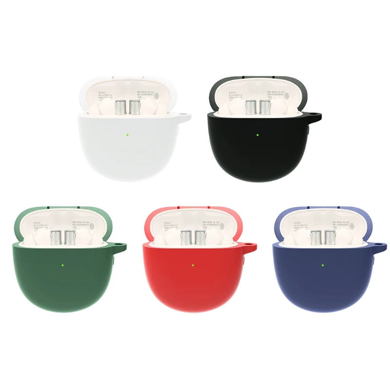 لينة واقية غطاء قذيفة مكافحة سقوط حقيبة سماعة الاذن ل-realme براعم الهواء 2 سماعة مكافحة قطرة