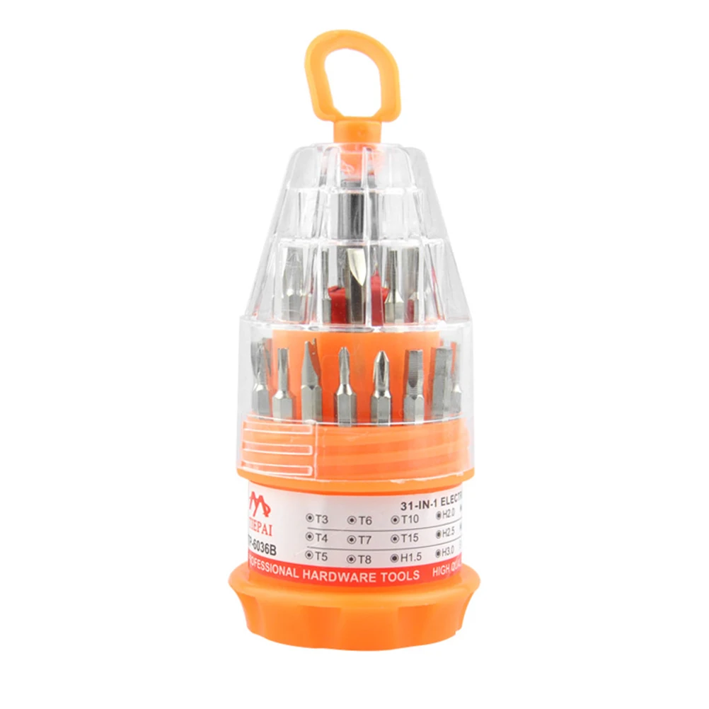 

Batch Combination Tool Precision Screwdriver Set High Hardness Materials Ergonomic Handle High Precision for Electronics