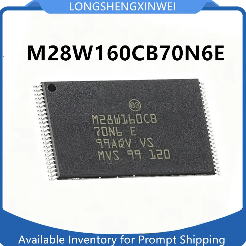 1PCS New Original M28W160CB70N6E SMT TSOP-48 Memory Chip IC in Stock