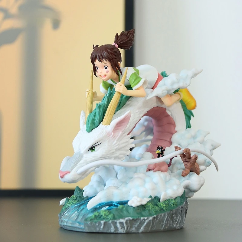 Nuovo Cartoon Anime Figura Ogino Chihiro E Nigihayami Kohakunushi Action Figures Pvc Modello di Azione Bambola Da Collezione Giocattolo Regalo