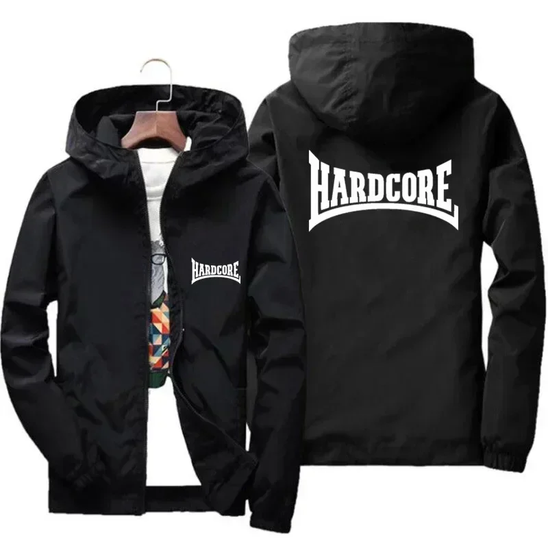 

Trendy waterproof Trench Quick-drying Sport Coat Hardcore Jacket 2025 New Hot High quality zipper hooded jacket for men