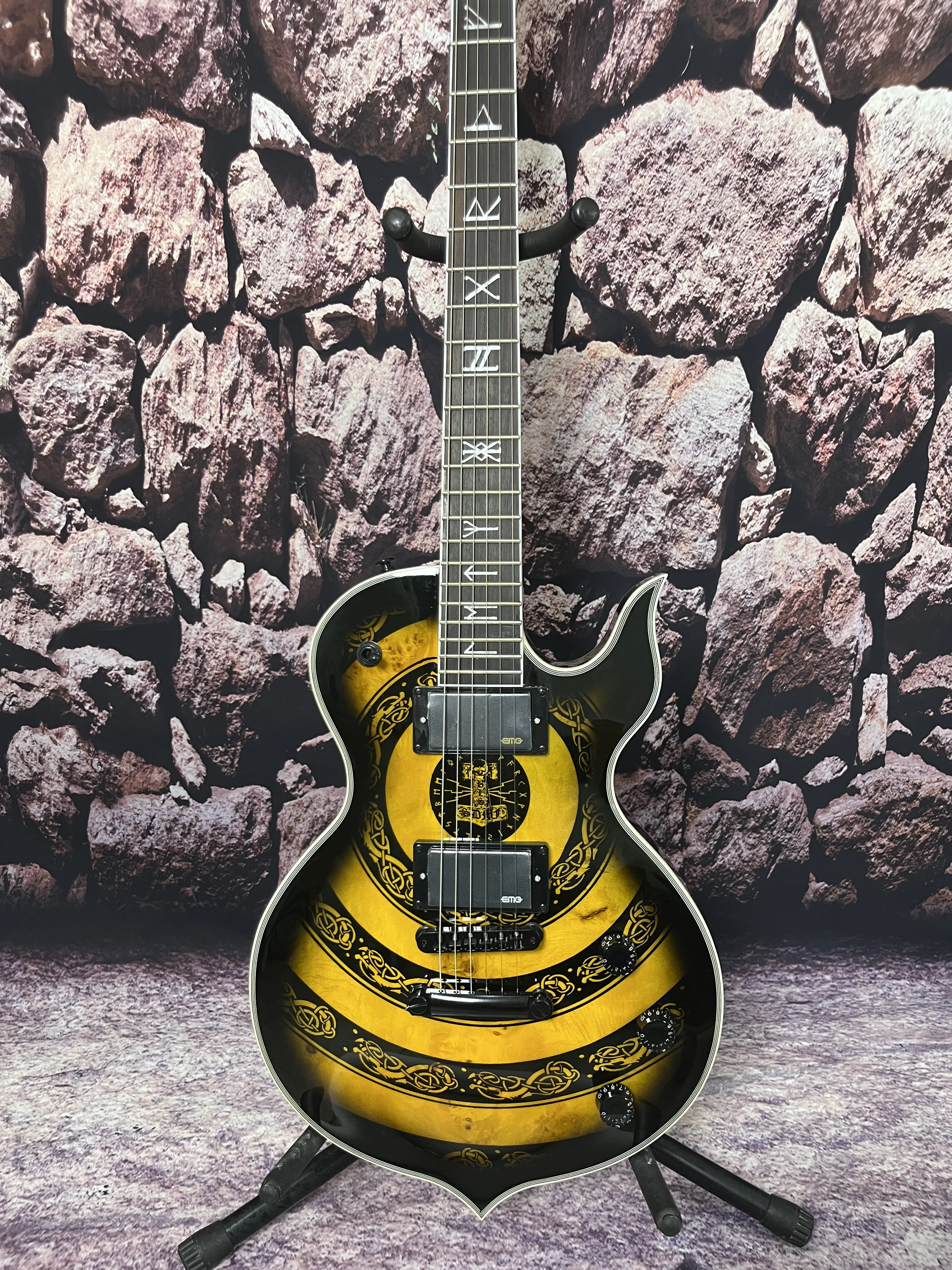 

factory custom electric guitar Wylde Audio totem top hot sale
