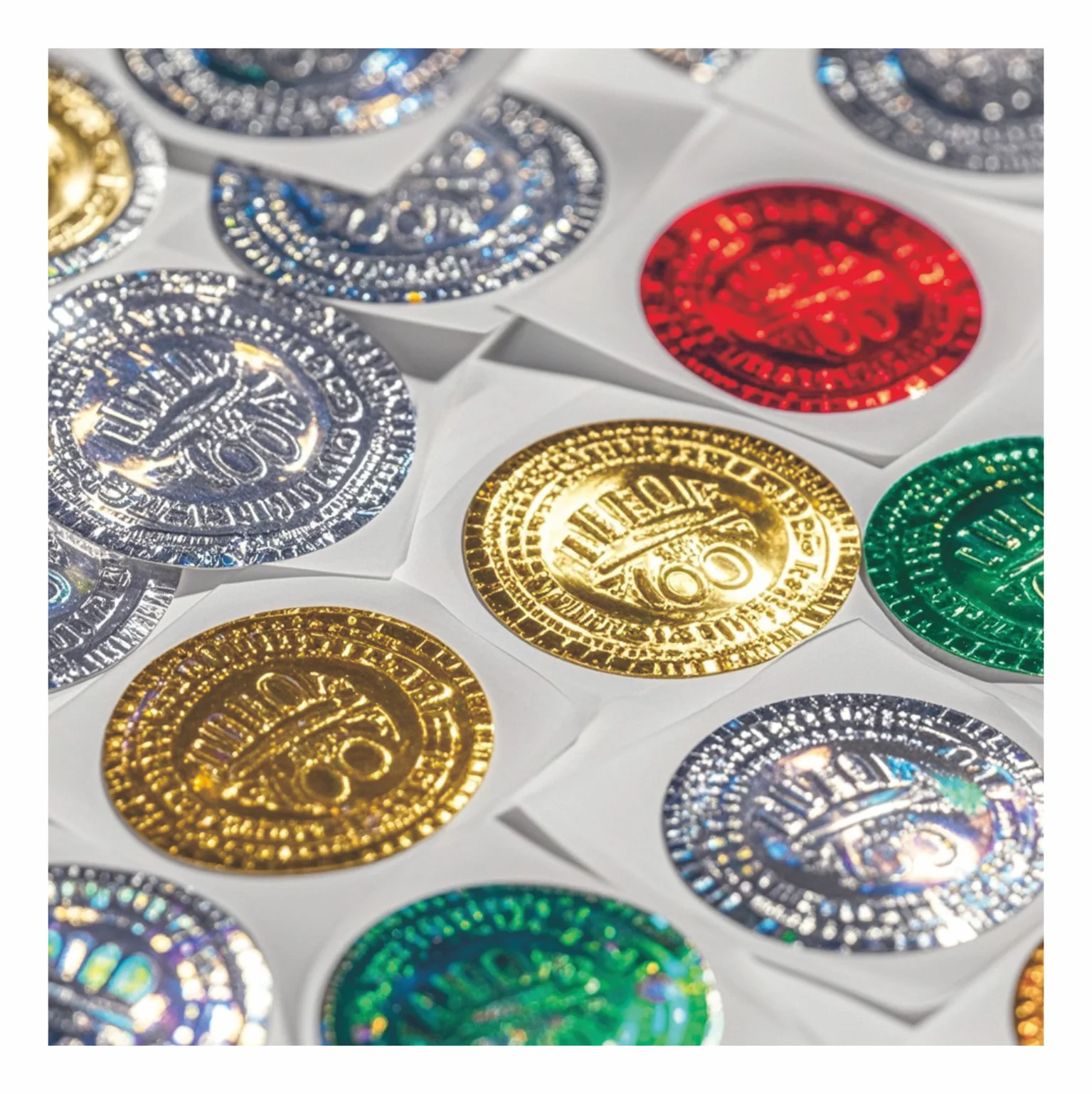 

Hot Selling Hologram Sticker Die Cut Security Printing Label Custom Hologram Sticker