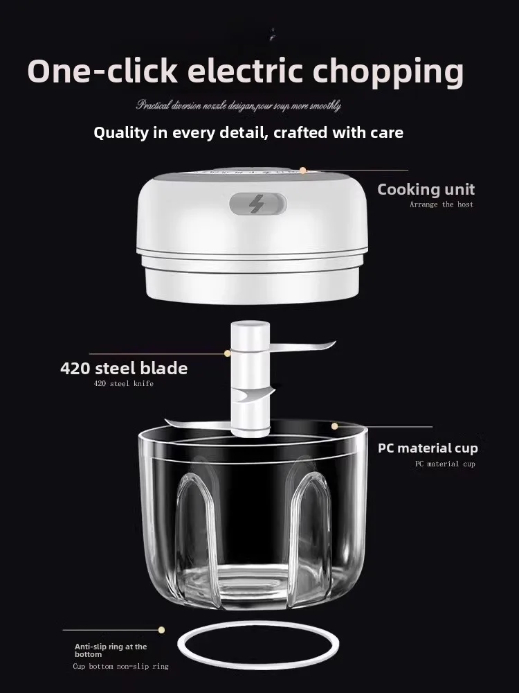 

Garlic Cruer Multi-Function Pepper Garlic Paste inder Home Use Kitchen Tool Durable Plastic Construction