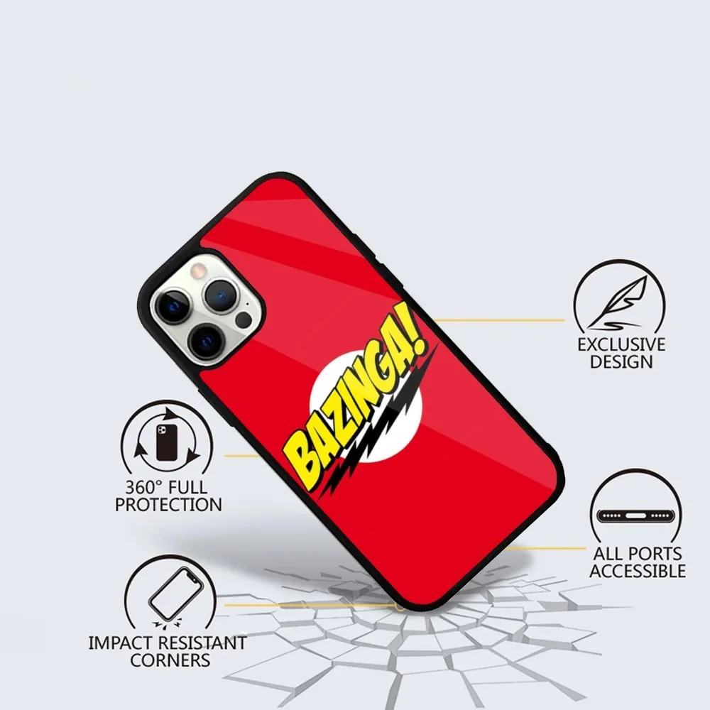 The Big B-Bang T-Theory Phone Case For iPhone 15,14,13,12,11,Plus,Pro,Max Mini Magsafe Magnetic Wireless Charging