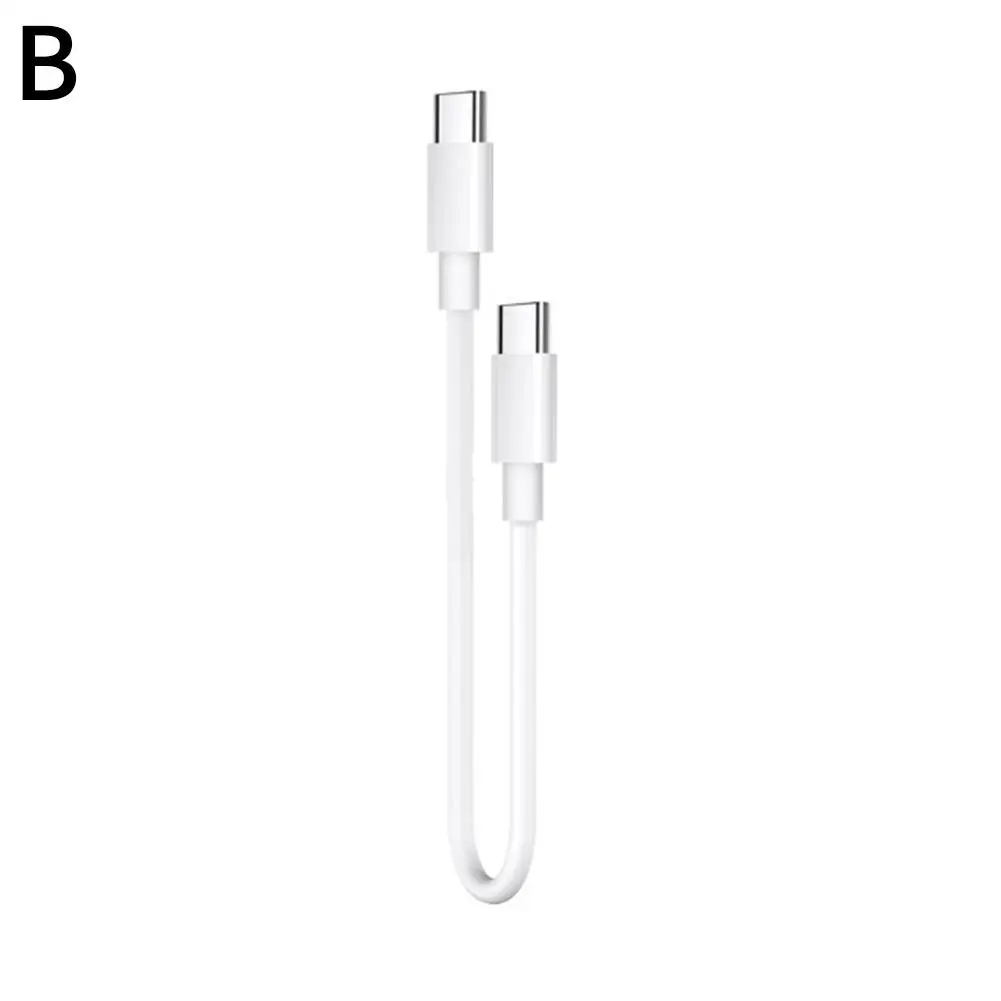 Cavo USB C corto da 60 W 3 A Cavo dati USB tipo C a ricarica rapida Cavo dati Power Bank per cavo PD Samsung T8P6