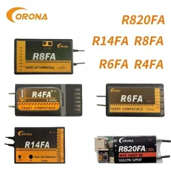 Odbiornik Corona 2.4Ghz R820FA F4FA R6FA F8FA R14FA SBUS kompatybilny z FUTABA FASST 10C 12FG 14SG 16SZ 18SZ TX