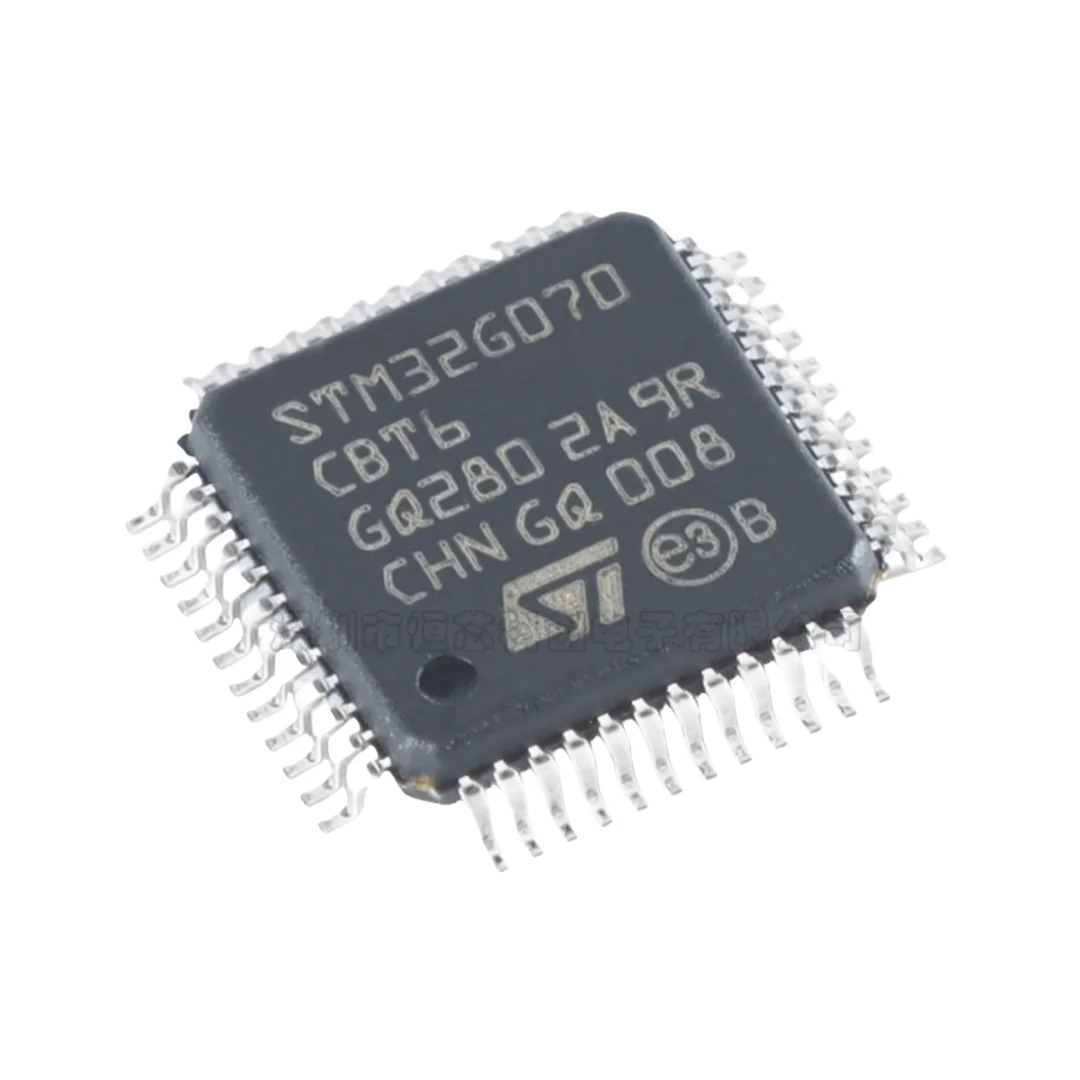 Original genuine goods STM32G070CBT6 LQFP-48ARM Cortex-M0 32-bit microcontroller MCU