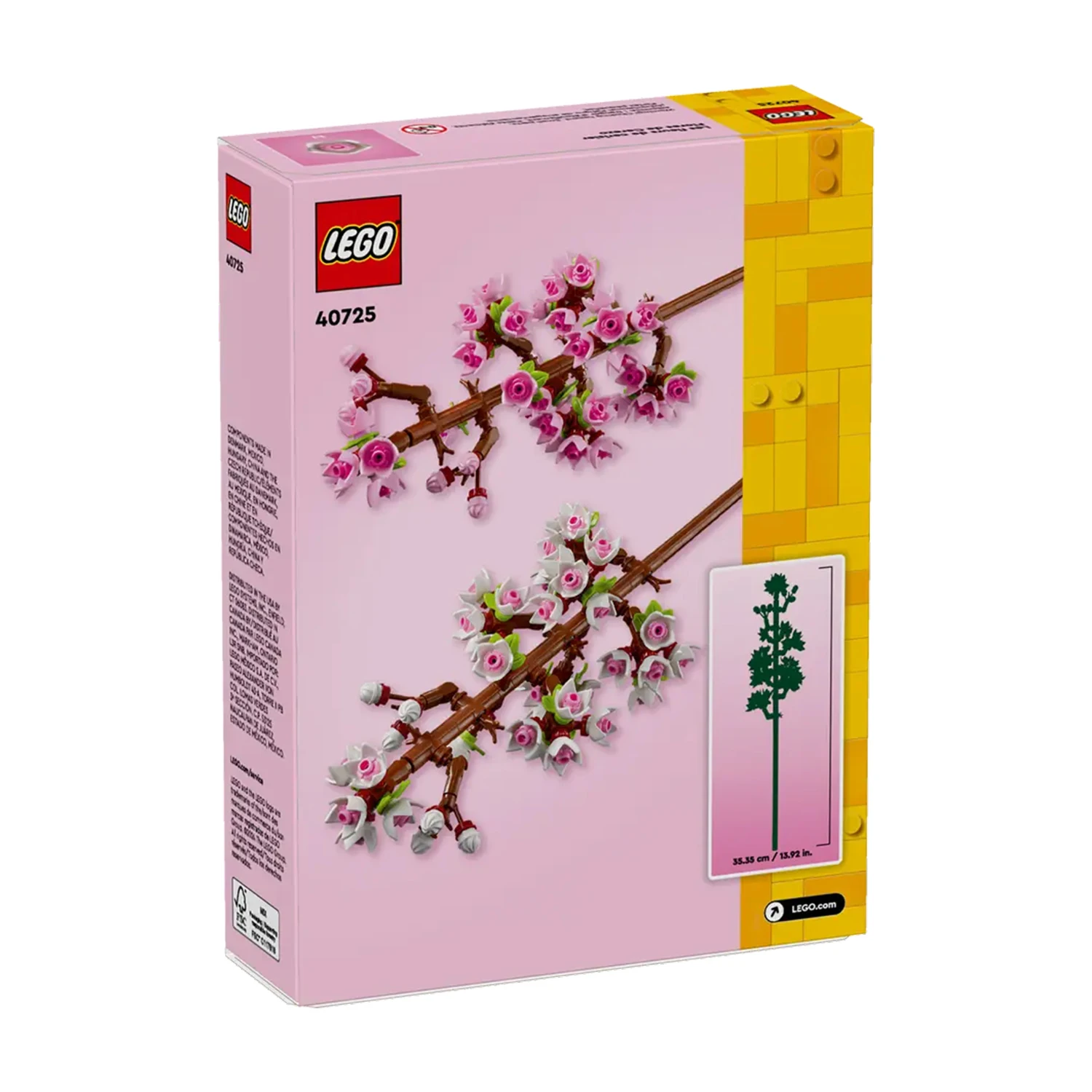 LEGO BrickHeadz-40725 Sakura Building Toy Set, Room Decoration