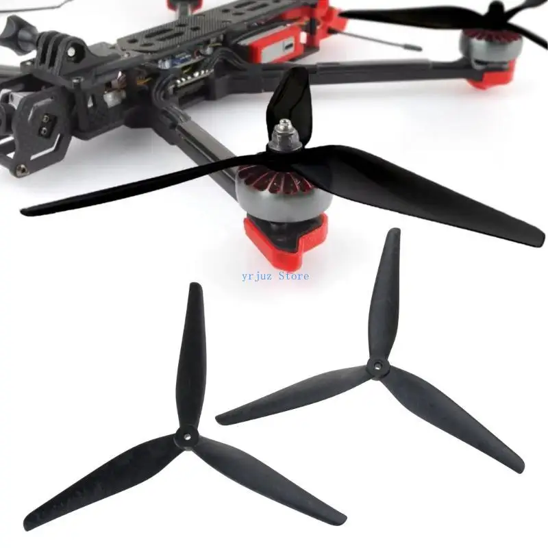 

583D 2pcs/set 11Inch Rack Propellers 3 Paddles Propellers Set Stable Use