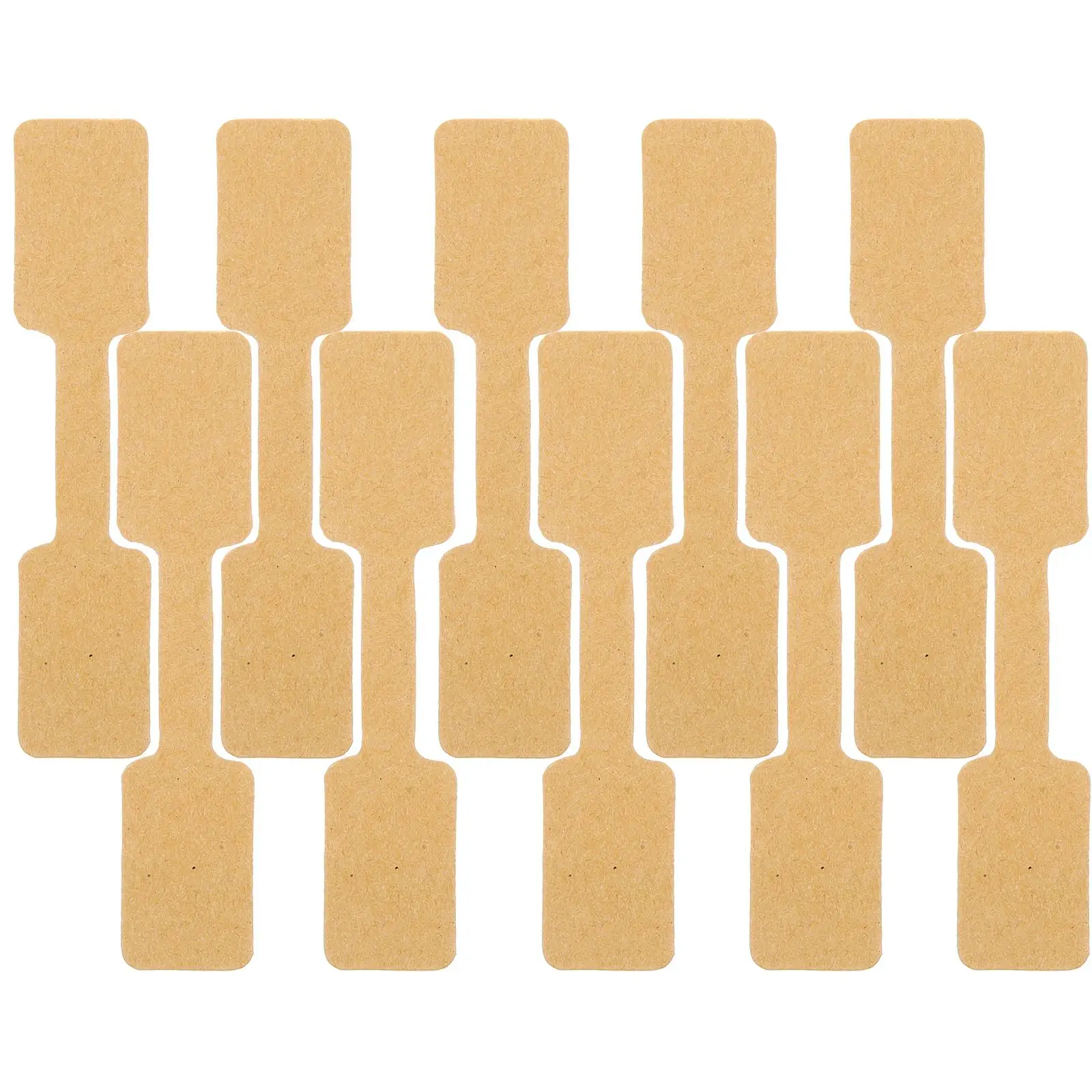 Jewelry Label Stickers DIY Labels Paper Price Self-adhesive Blank Practical Tags Handwriting Shop