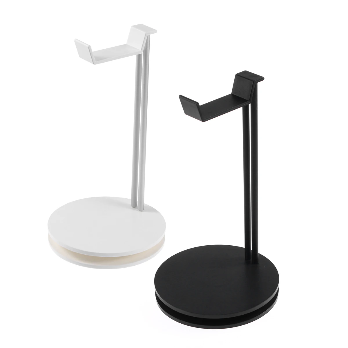 

Aluminum Alloy Solid Headphone Rack Inch Width Lightweight Black Color Solid Base Headphone St Headset Rack