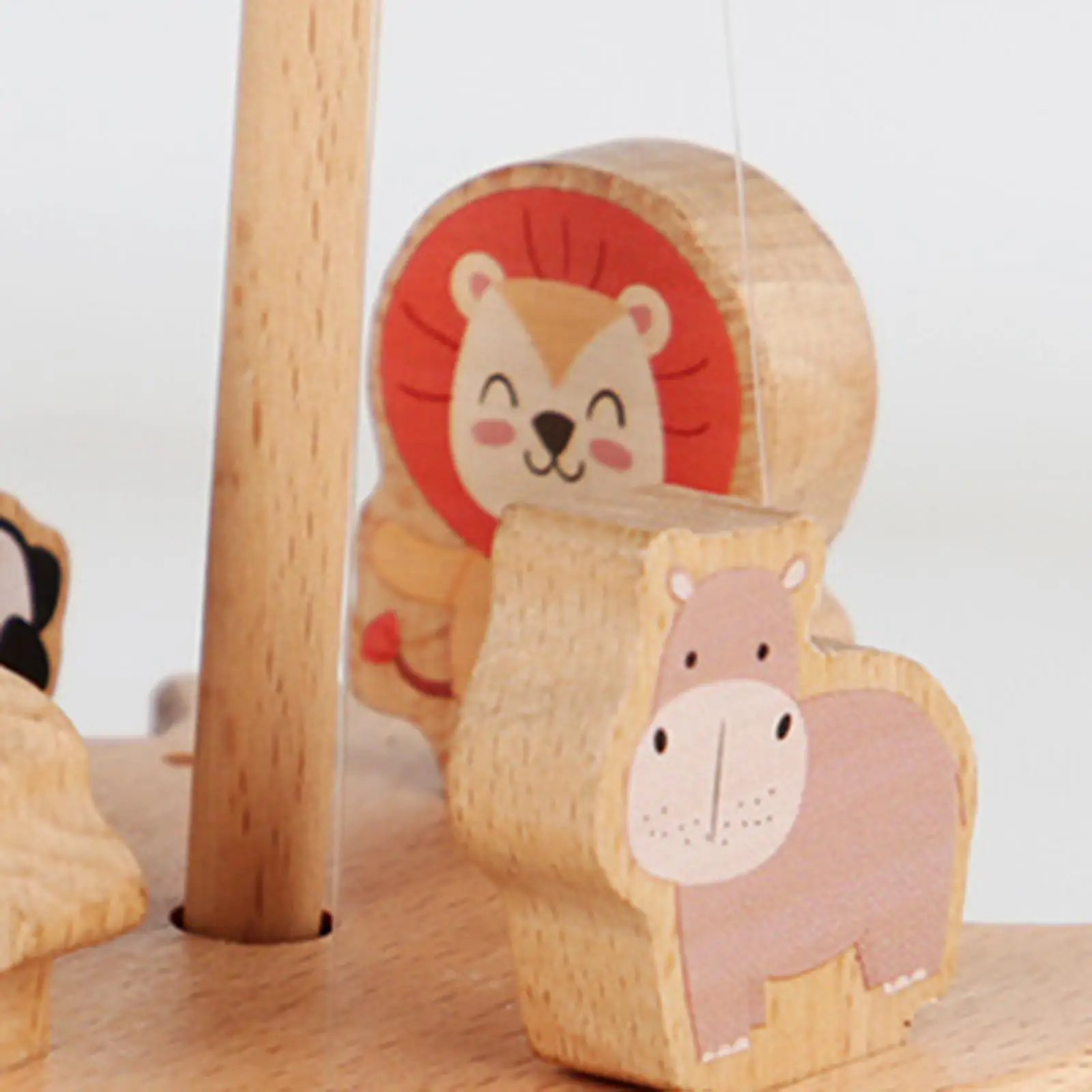 Sensory Wooden Rotating Toy for Baby Learning Educational Kids Toddler Fine Motor Skills Brain Development