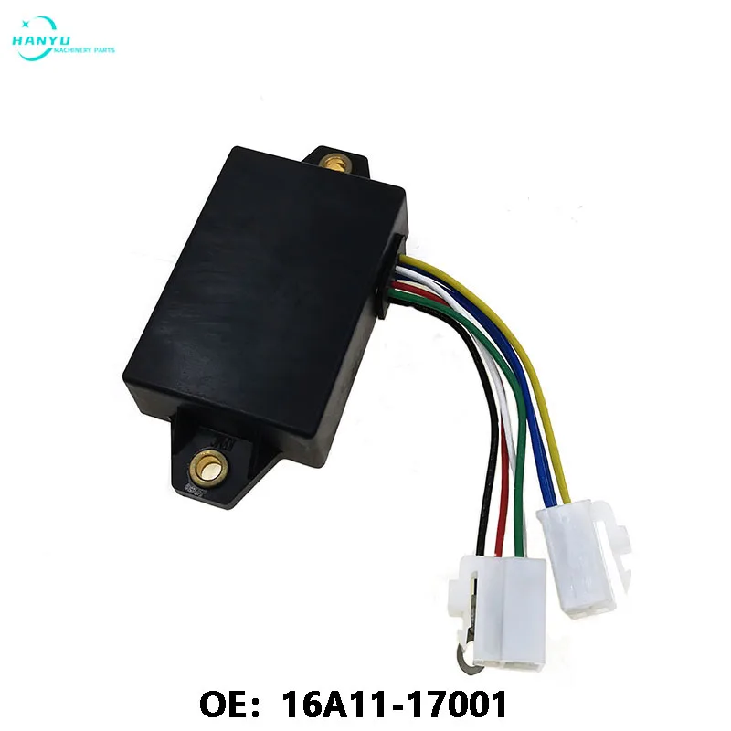 

New High-quality E307B Engine Stop Timer E307 Delay Timer Safety start relay White-plug electromagnetic switch 16A11-17001