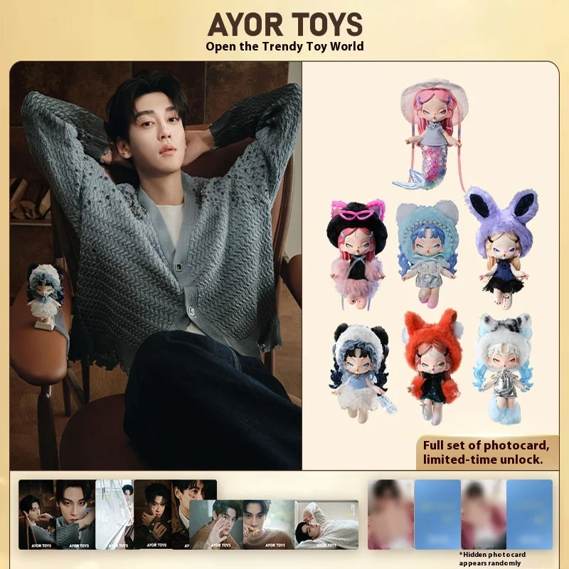 Neue AYOR TOYS X DODO ZUCKER DODO NAMI Midnight Disco Serie Neues Produkt Blind Box Geburtstagsgeschenk
