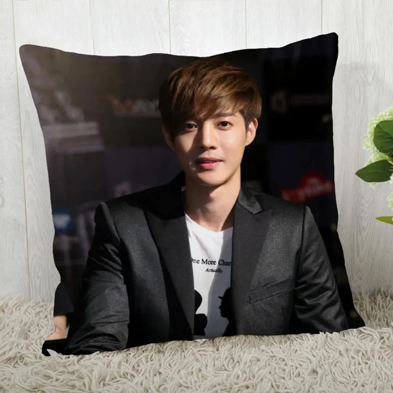 Kim Hyun Joong Federa per cuscino Personalizza Federa decorativa per la casa moderna per soggiorno 45X45 cm, 12,24