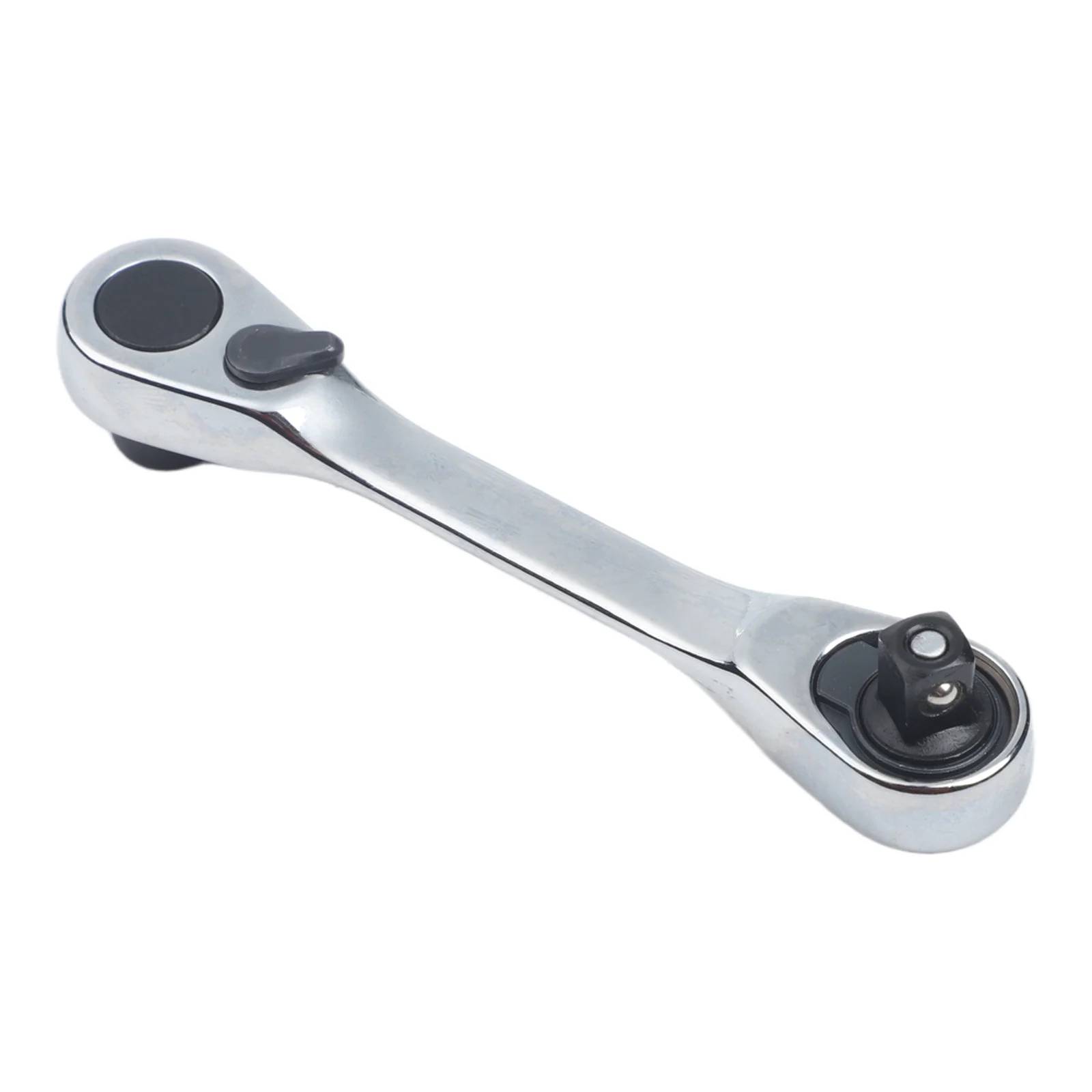 1/4 Inch Double Ended Ratchet Wrench 72 Tooth Socket Screwdriver Hex Torque Tool For Tight Space Auto Bike Repair Hand Tool