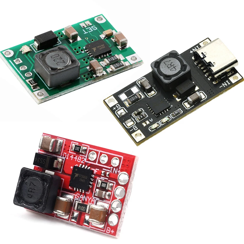 

3pcs TP5100 TP5000 4.2V/3.6V Lithium Battery Charging Board Charger Module LiPo Li-ion Iron Phosphate Battery LED Indicator