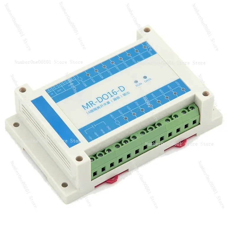 

MR-DO16-D Intelligent 16 channel Digital Output Control Module RS485 To Switch Industrial Control Accessory