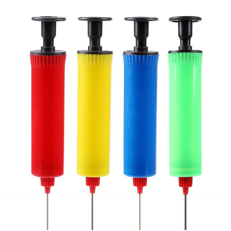 Ball Air Needle Inflator Color Random Mini Air Cylinder Pump Multi-color Football Basketball Air Inflating Pump