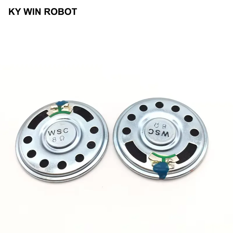 2pcs/lot New Ultra-thin speaker 8 ohms 2 watt 2W 8R speaker Diameter 50MM 5CM thickness 8MM