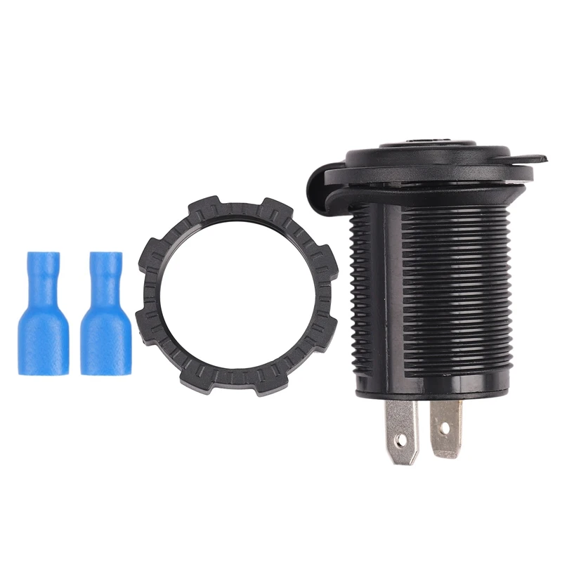 Waterproof 12V Car Lighter Socket USB Charger Power Adapter Outlet SM