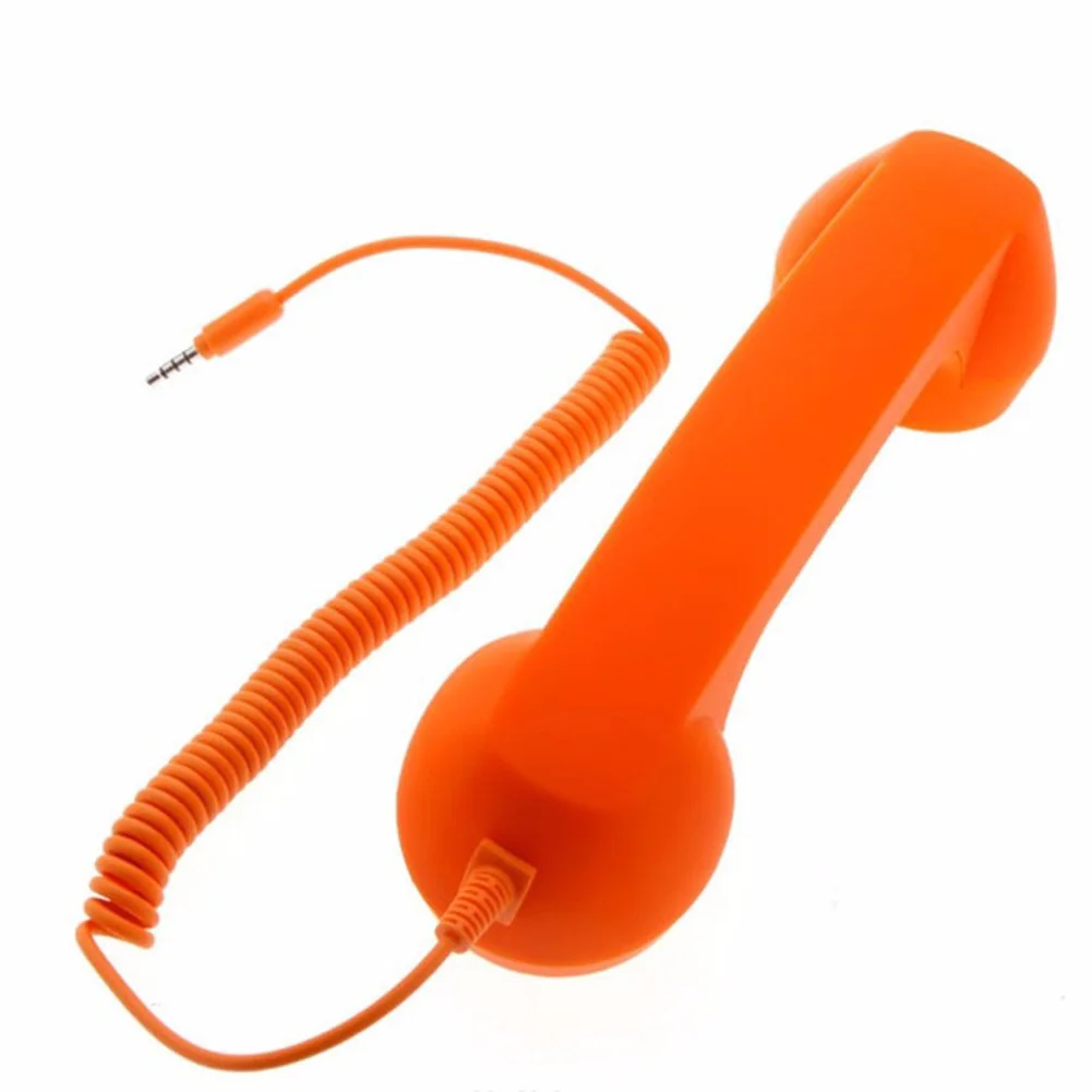 Universal Mobile Phone External Handheld Microphone Classic Cellphone Wired Earpiece Receiver Headset For 3.5mm and Type-C Port
