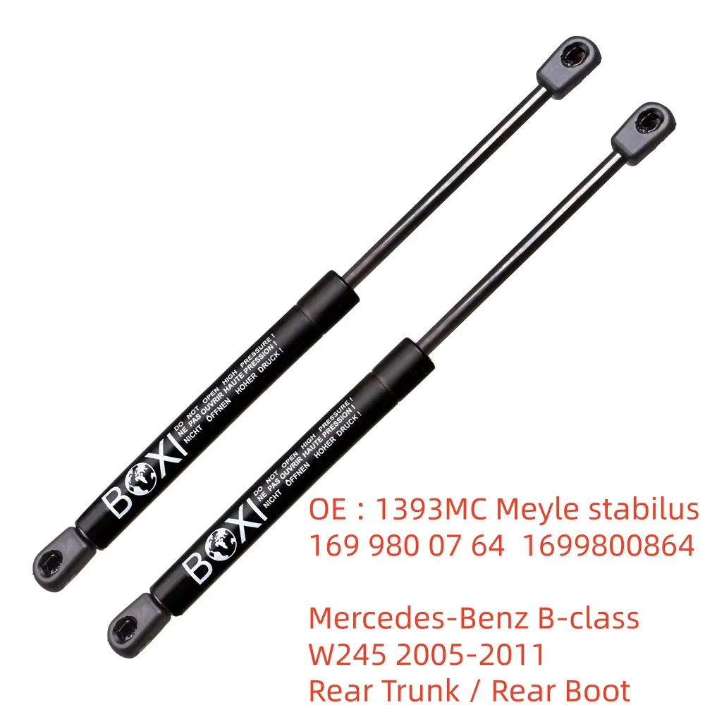 BOXI 2 szt. Amortyzatory gazowe tylnej klapy bagażnika 1699800864 1699800764 Do Mercedes-Benz Klasy B W245 2005 - 2011 Podnośniki Klapy