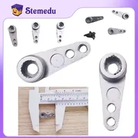 1/2/4/10//50/100 PCS All-metal Servo-arm 9g 20T Metal Servo Arm Universal Compatible with MG90S MG90D DIY Toys Servo Accessory