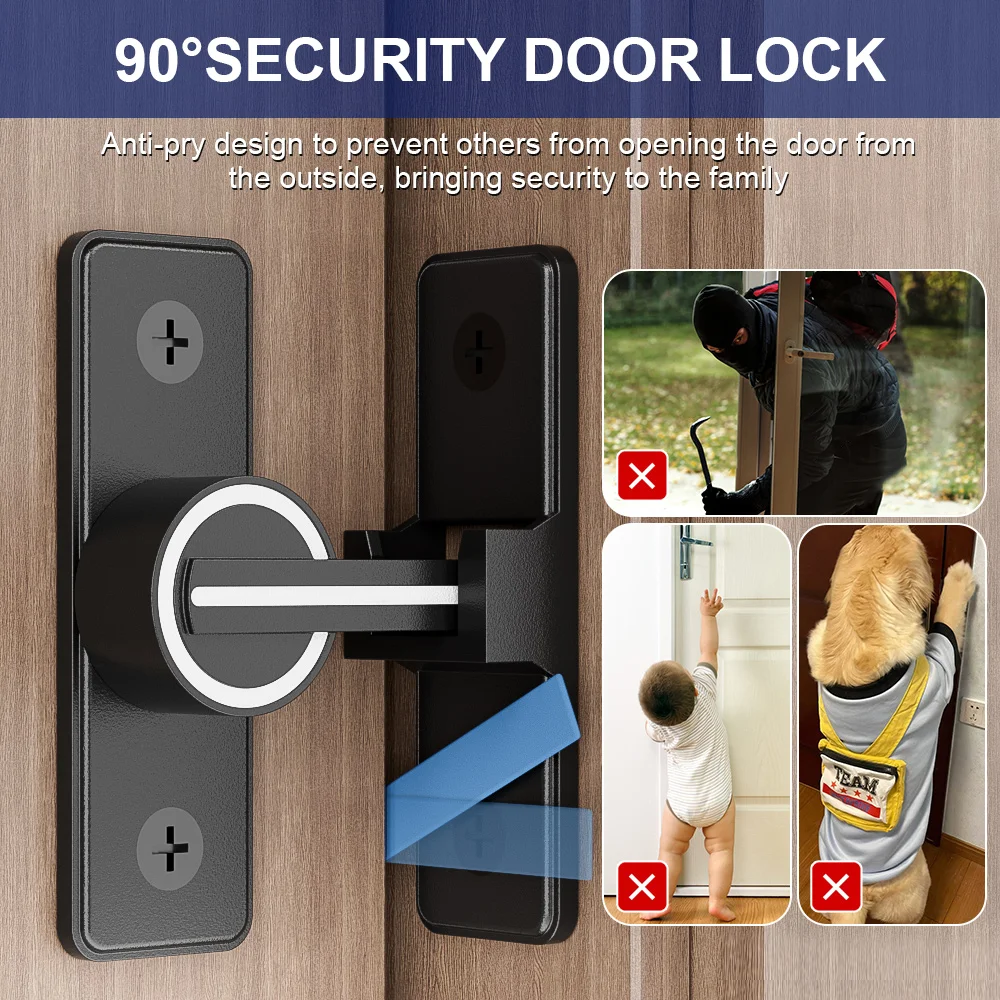 

1 шт. светящийся замок для раздвижной двери — ночь — видимая безопасность и удобство