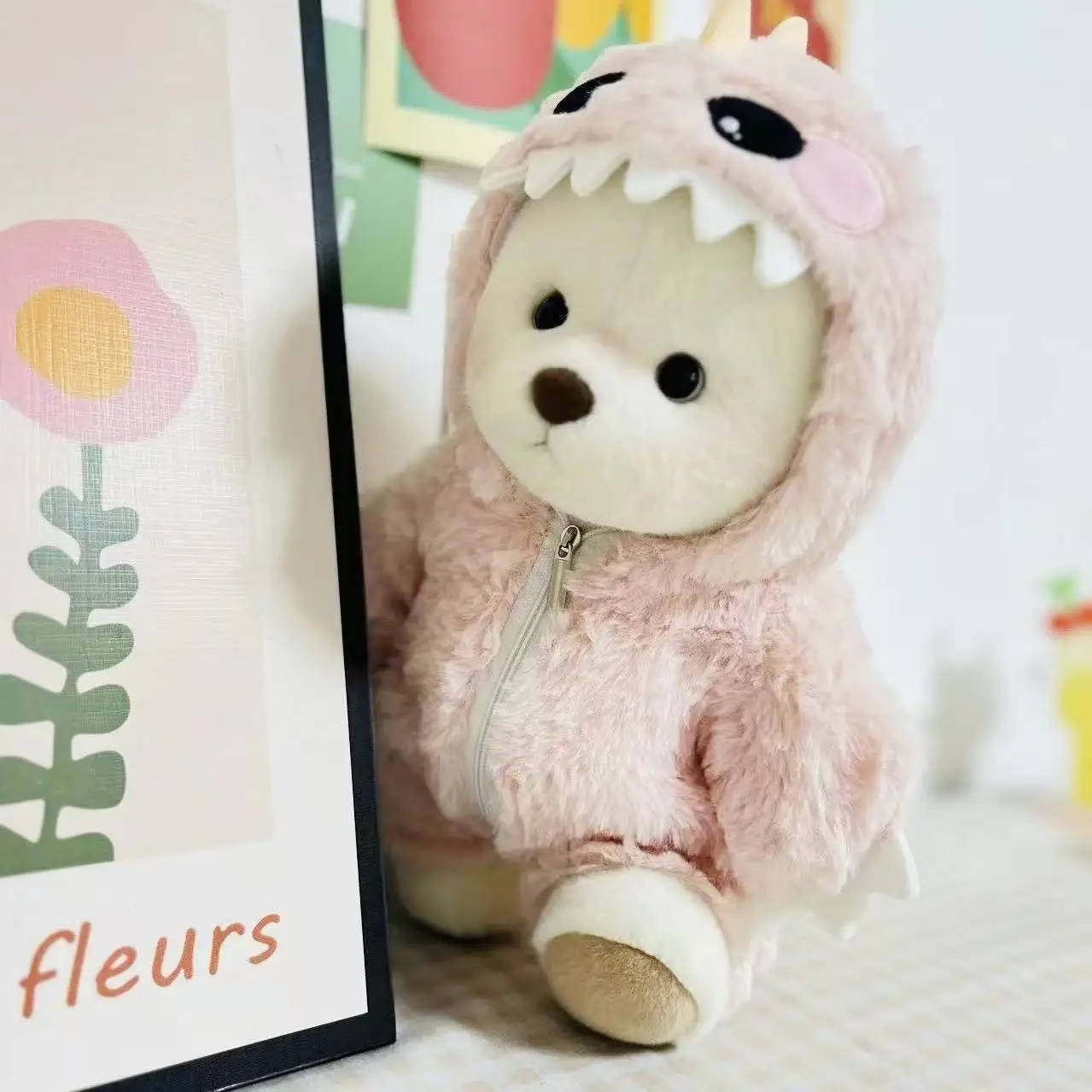 30cm Doll Clothes Toy Set Bear Kawaii Anime Accessories Dress Up Cute Cartoon Friends Holiday Christmas Gift Toys