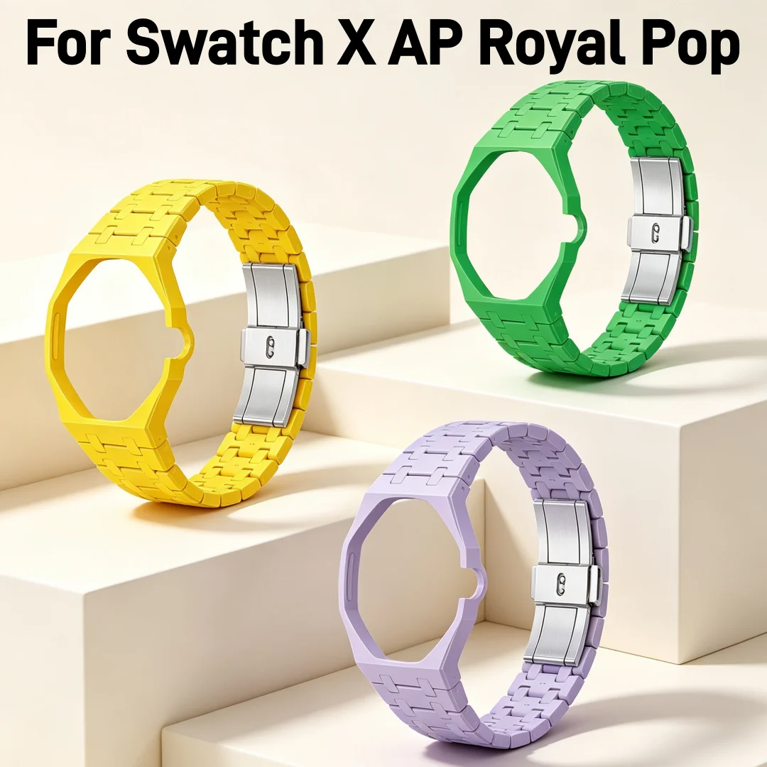 Bioceramic Ceramic Mod Conversion Kit Compatible With Royal Pocket Watch, Pocket To Wrist Watch Case & Strap Mod Accessories