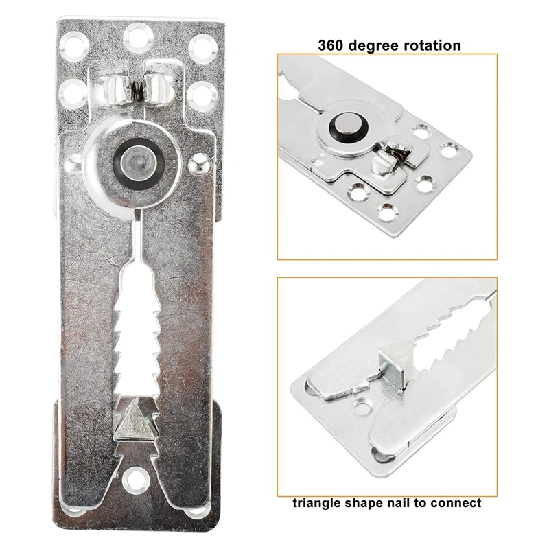 AB47-Sectional โซฟาการเชื่อมต่อพร้อม Snap Lock, โซฟาคลิปเฟอร์นิเจอร์ Connector, Snap Connector ยึดสําหรับโซฟาเฟอร์นิเจอร์